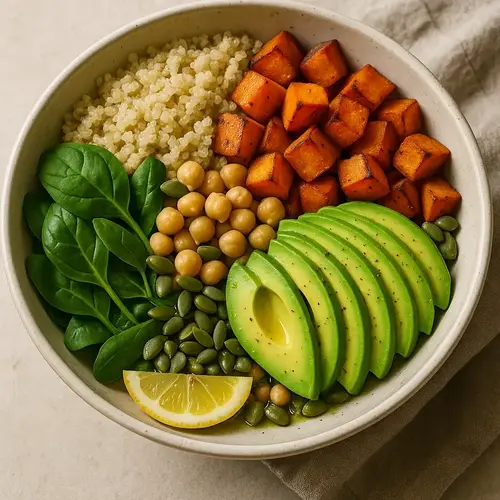 Quinoa veggie power bowl